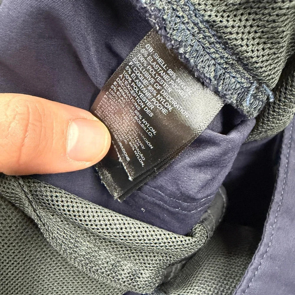 The‎ North Face Mens Hiking Pants Navy Blue Size 38 Regular Stretch Outdoor Trek